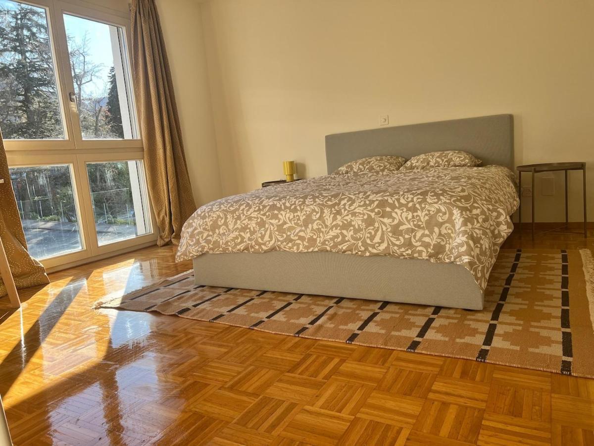 Sunny 3,5 Room Apt, 10 Min To Center, Free Parking Lugano Exterior photo